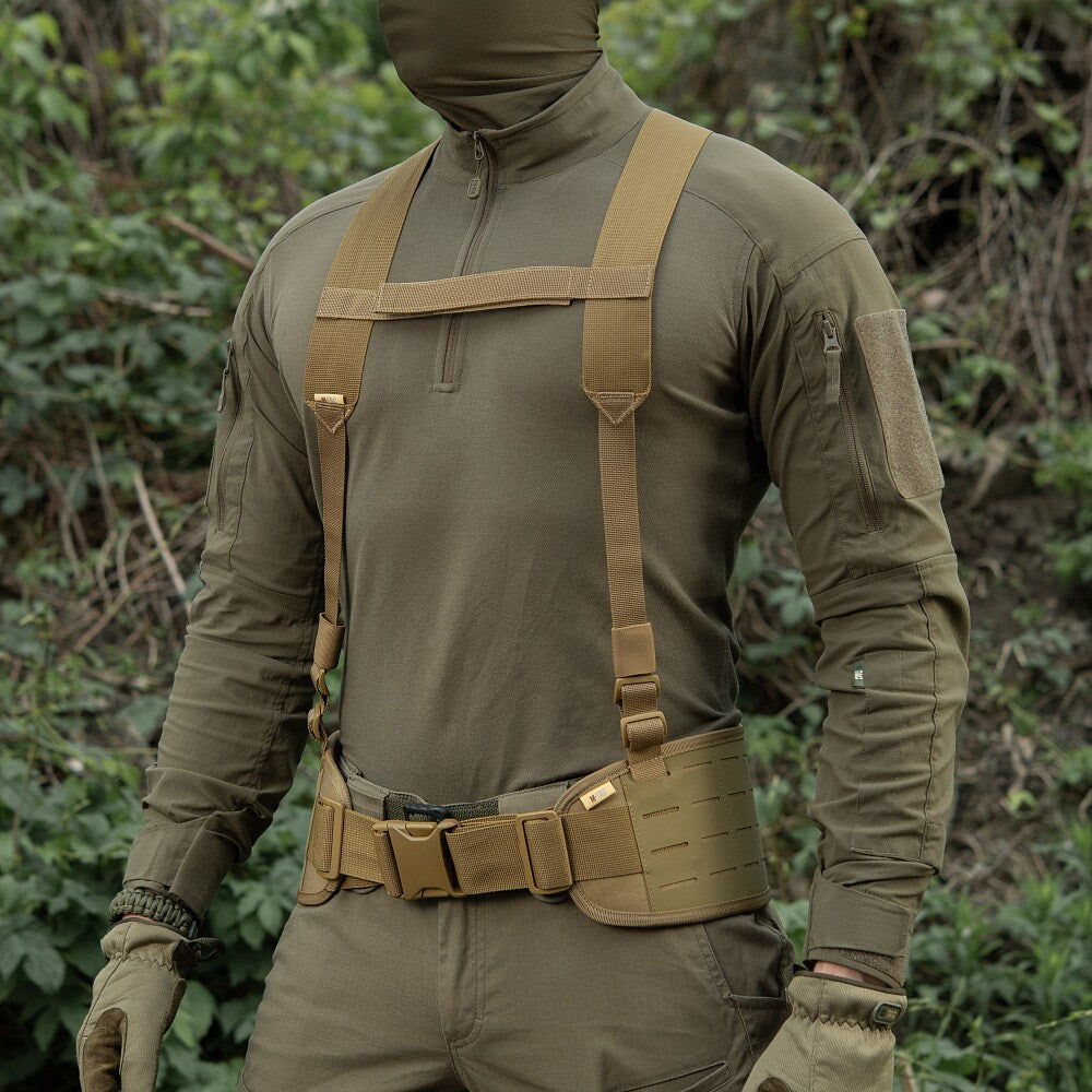 Szelki M-Tac Elite do pasa taktycznego - Coyote