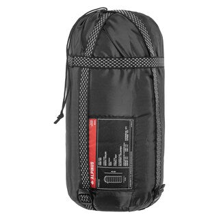 Śpiwór Alpinus Warm 1500 Czarny - prawy