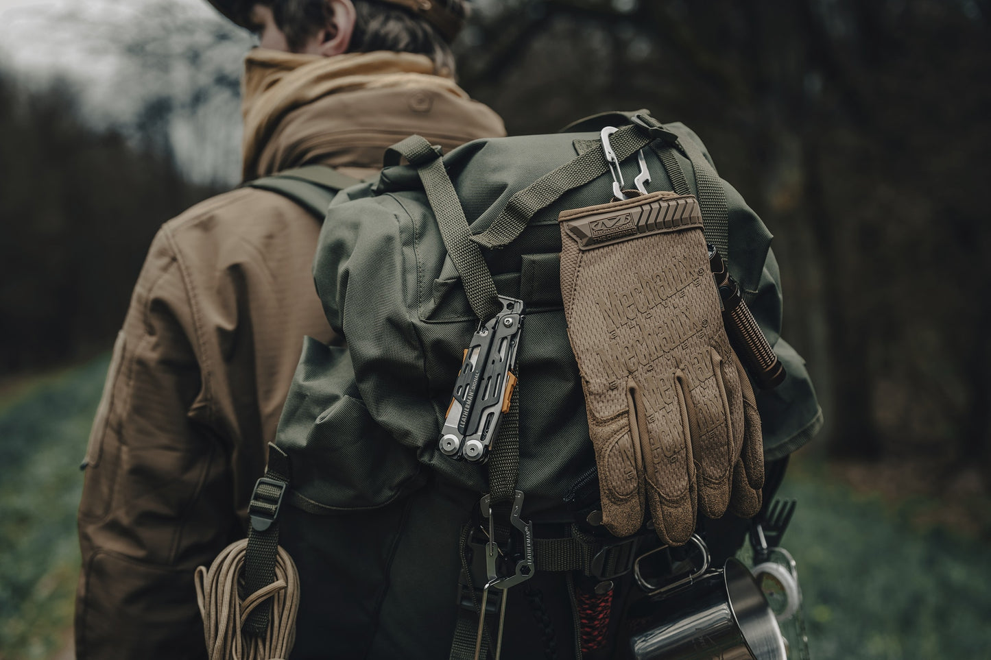 Karabińczyk Leatherman z otwieraczem do butelek