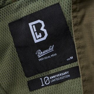 Kurtka Brandit Summer Windbreaker Frontzip Ripstop - Olive