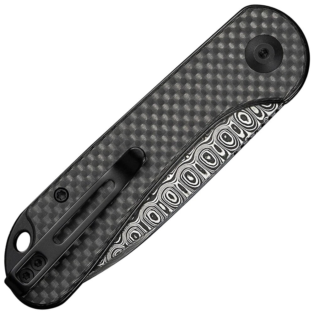 Nóż składany Civivi Elementum Carbon Fiber - Damascus