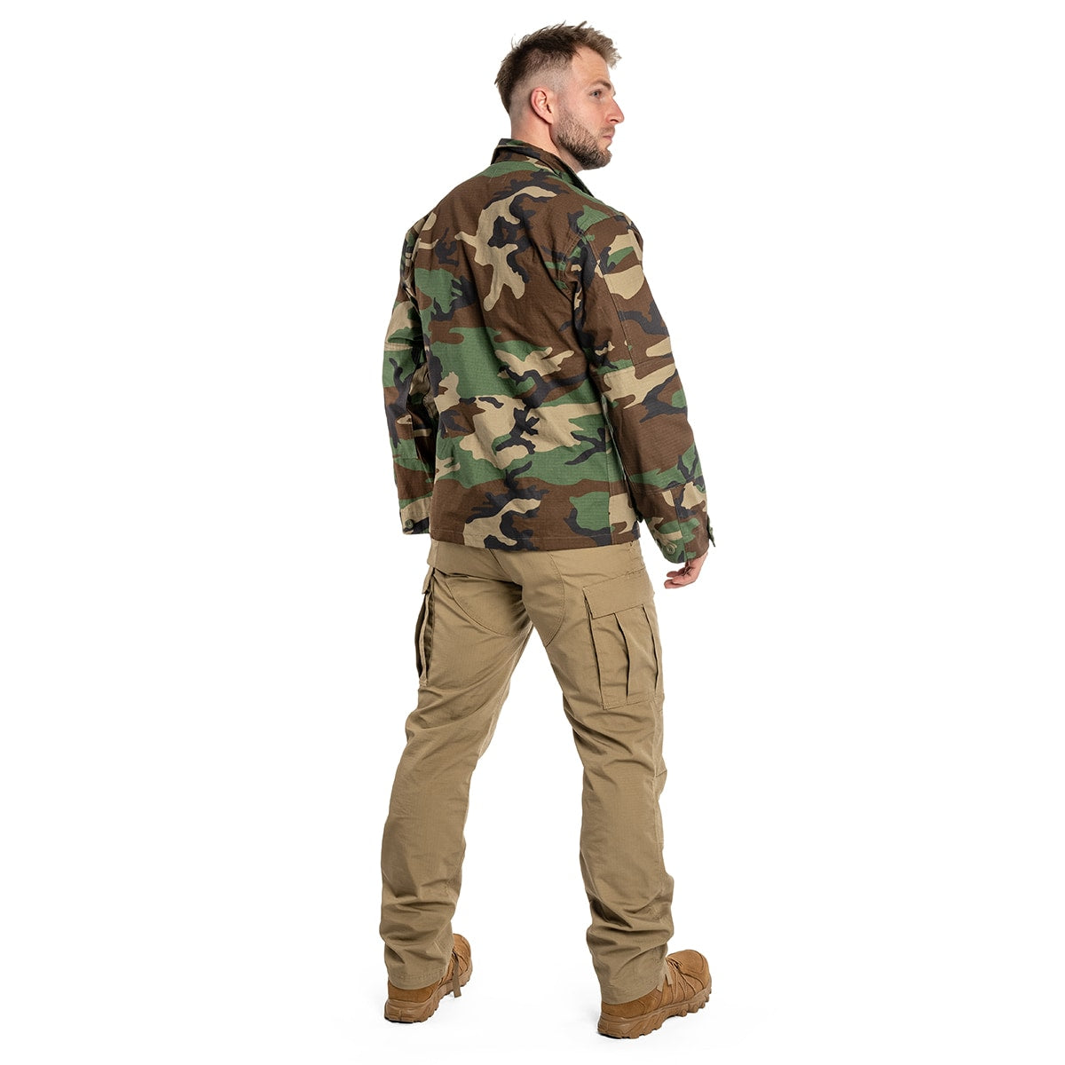 Bluza wojskowa Mil-Tec Teesar BDU Rip-Stop - Woodland