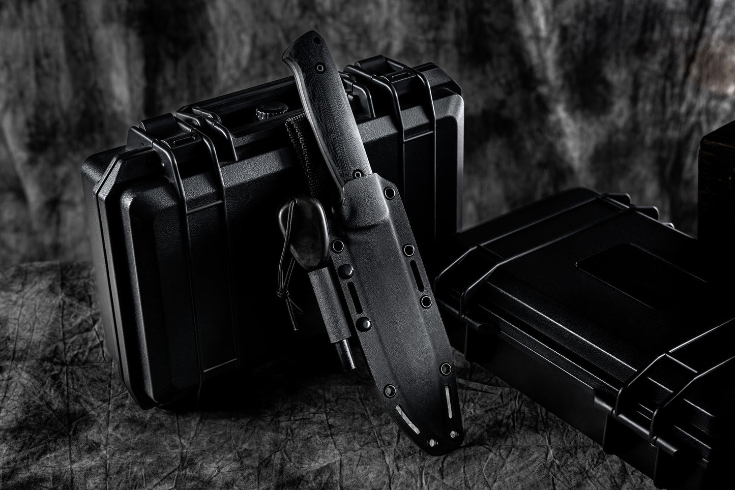 Nóż Za-Pas WZ.25 Grom Plus Kydex Stonewashed - Black