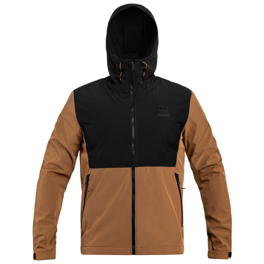 Kurtka 4F Softshell TSOFM155 - Brązowa