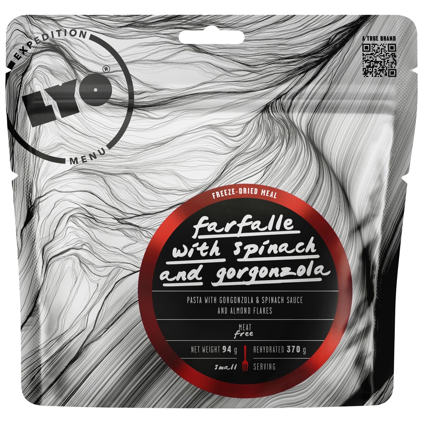 Żywność liofilizowana LYOFOOD Farfalle w sosie szpinakowo-serowym 370 g