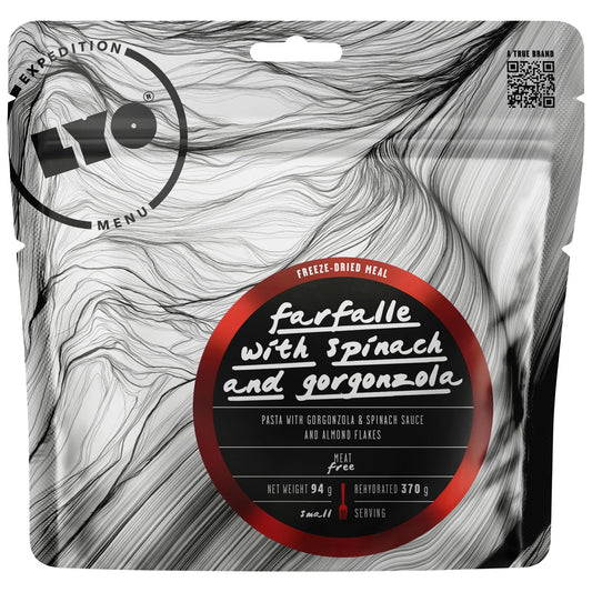 Żywność liofilizowana LYOFOOD Farfalle w sosie szpinakowo-serowym 370 g