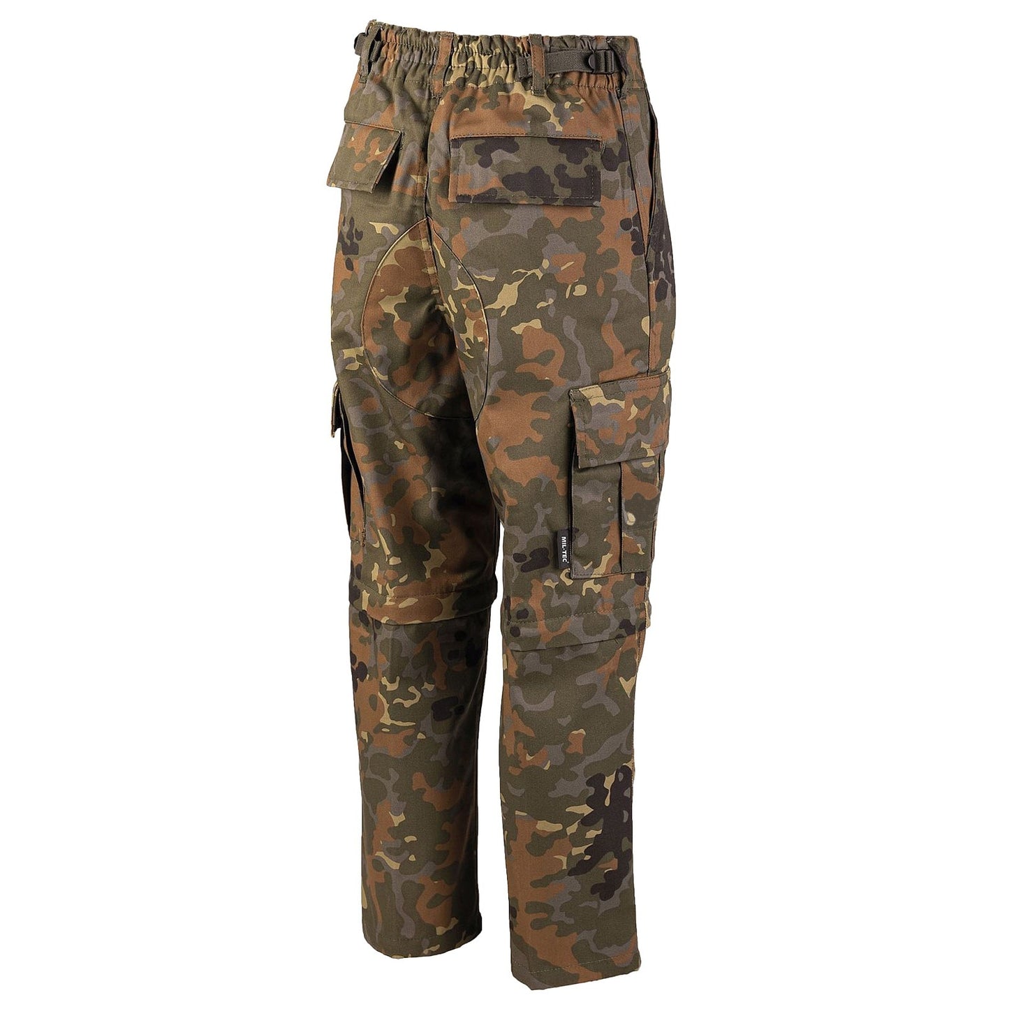 Spodnie dziecięce Mil-Tec Zip-Off BDU - Flecktarn