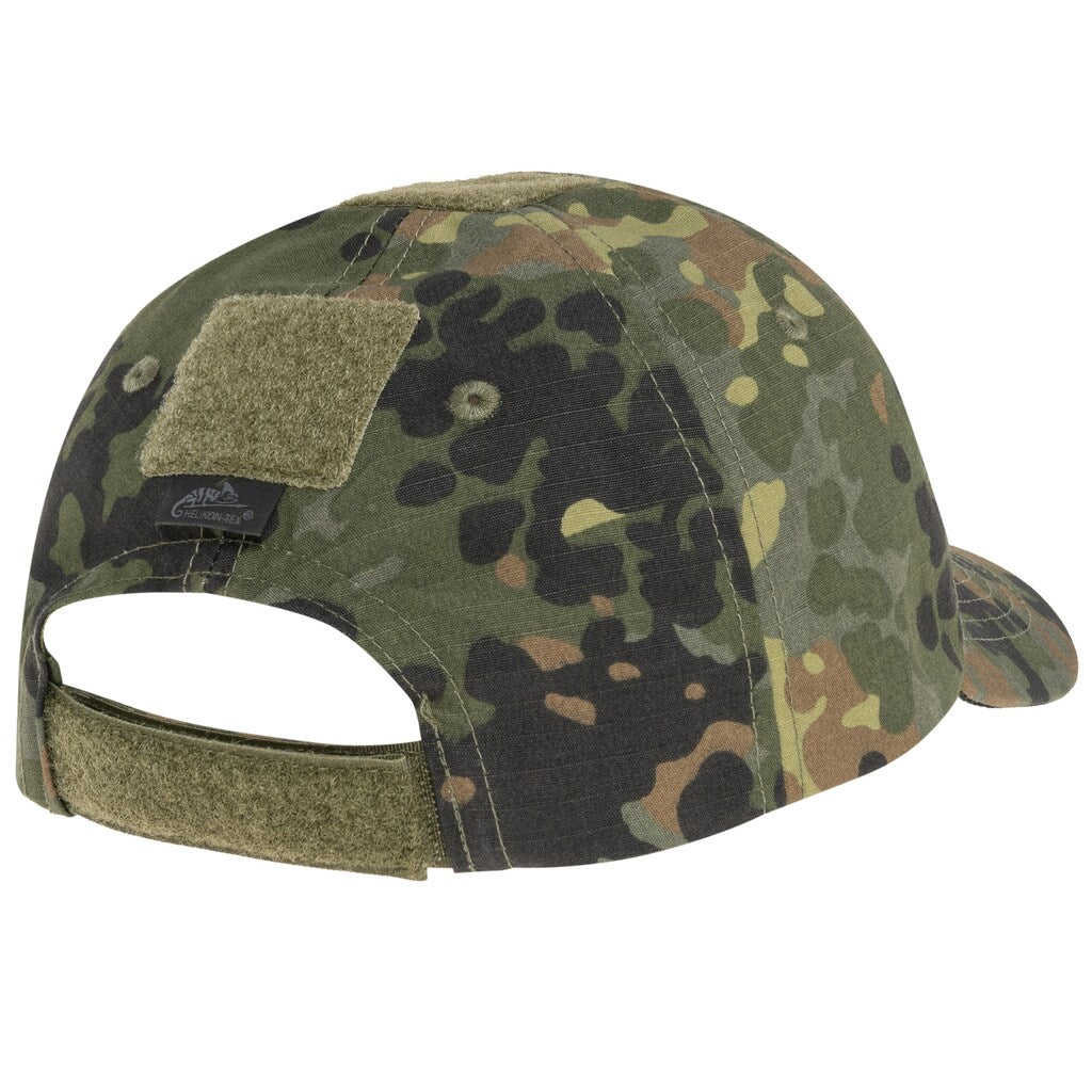 Czapka z daszkiem plus velcro Helikon PolyCotton Rip-Stop - Flecktarn