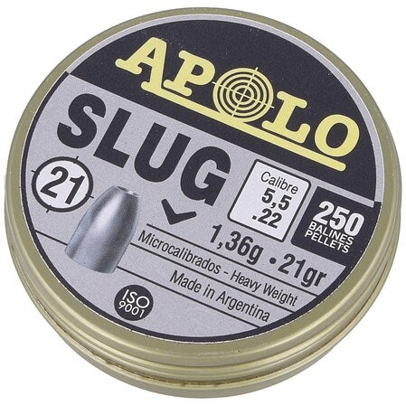 Śrut Apolo Slug 21 grain 5,5 mm - 250 szt.