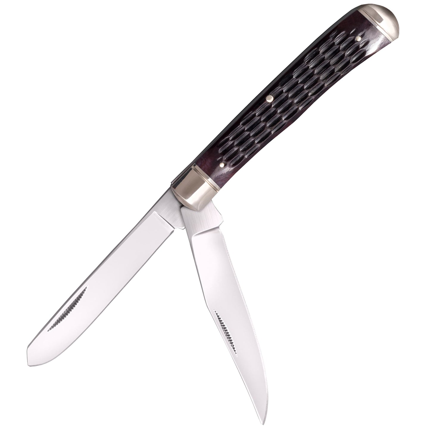 Nóż składany Cold Steel Trapper 8Cr13MoV - Jigged Bone