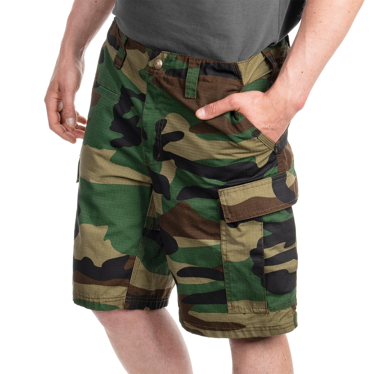 Szorty Pentagon BDU - Woodland
