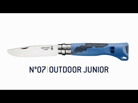 Nóż składany Opinel No.07 Outdoor Junior - Blue