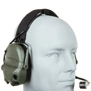 Atrapa zestawu słuchawkowego Wosport HD-17-A Gen. 6 - Olive