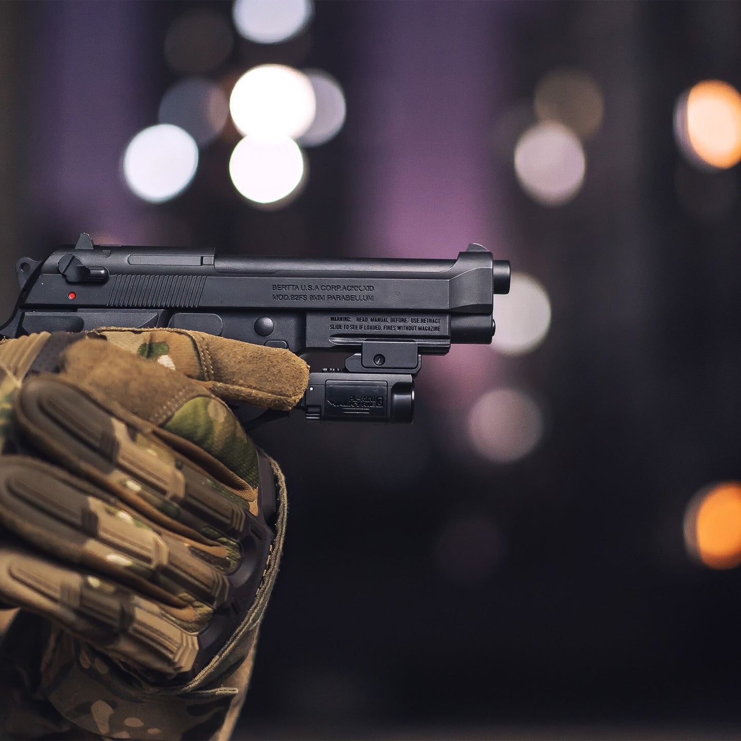 Latarka na broń Olight PL Mini 3 Valkyrie Black - 600 lumenów