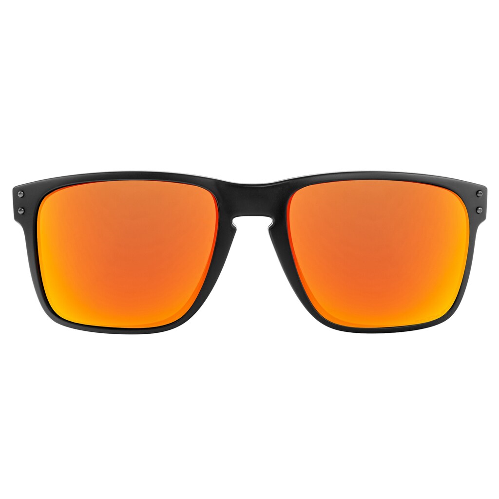 Okulary przeciwsłoneczne Oakley Holbrook XL - Matte Black Frame/Prizm Ruby Lenses
