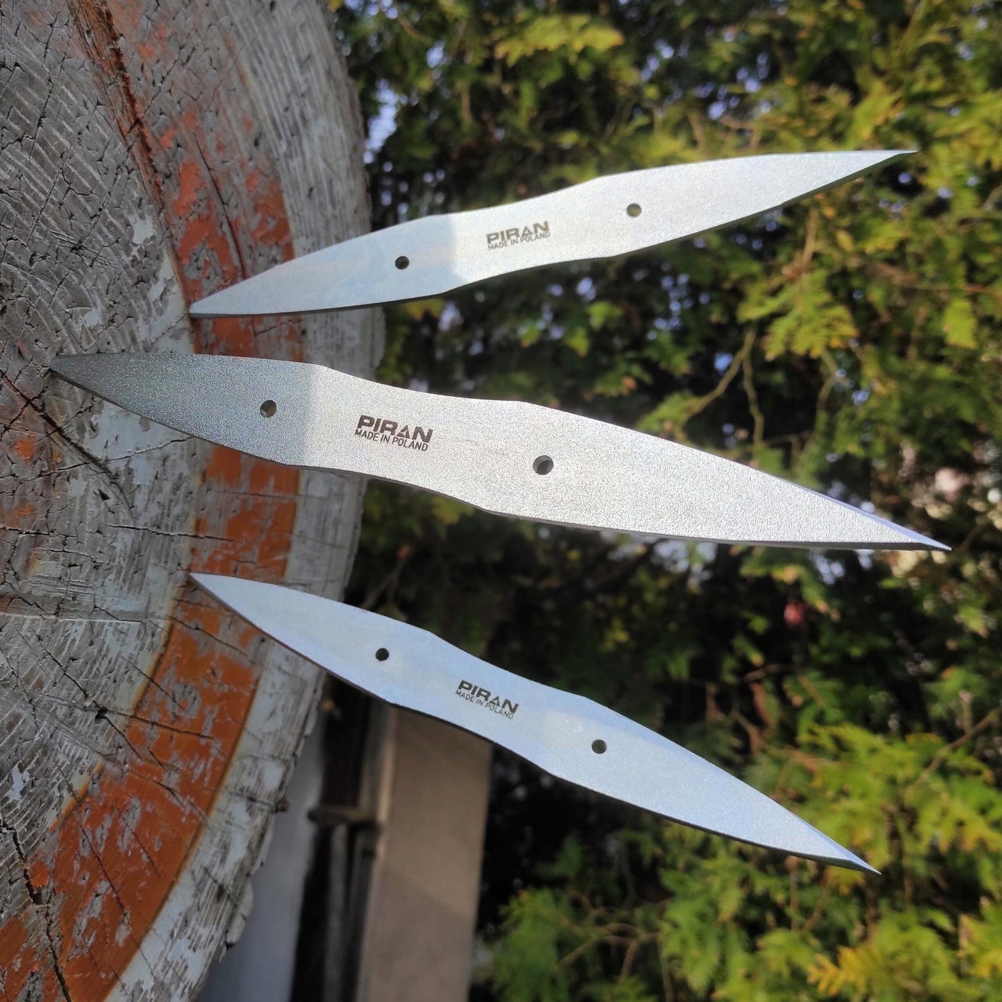 Nóż rzutka Piran Hybrid - Steel