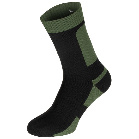Skarpety MFH Short Waterproof - Olive/Black