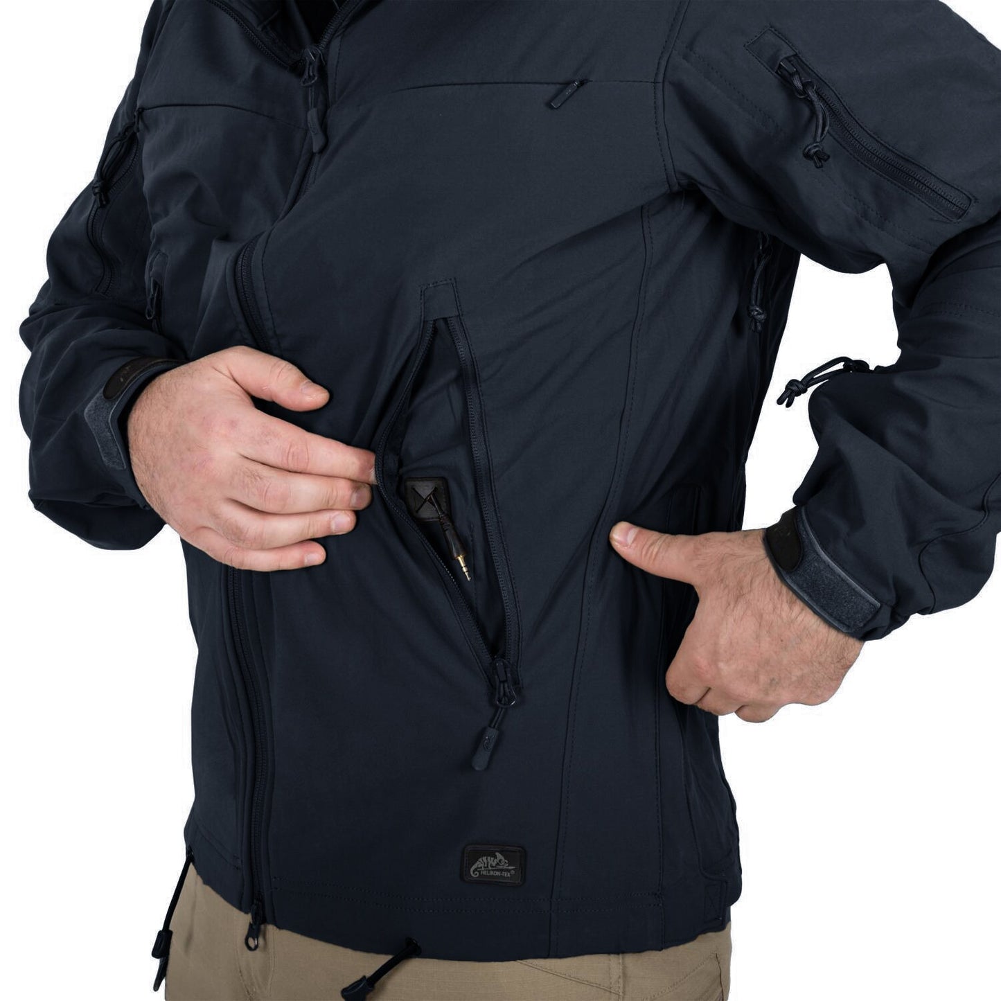 Kurtka Helikon Cougar Softshell Windblocker QSA HID - Navy Blue