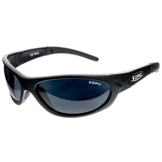 Okulary przeciwsłoneczne OPC Military Marines Black Matt Smoke Revo z polaryzacją