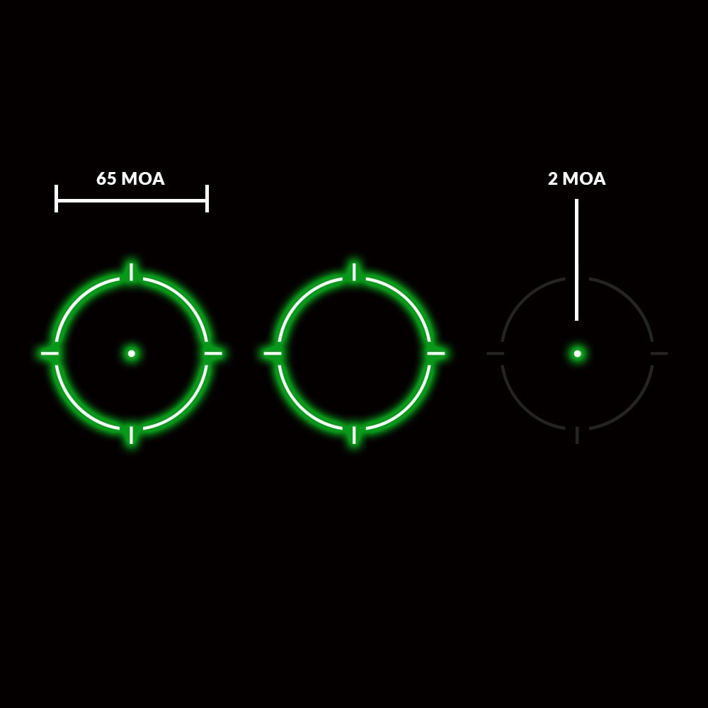 Kolimator Holosun HE510C-GR Elite Multi Reticle Green Dot Solar Panel