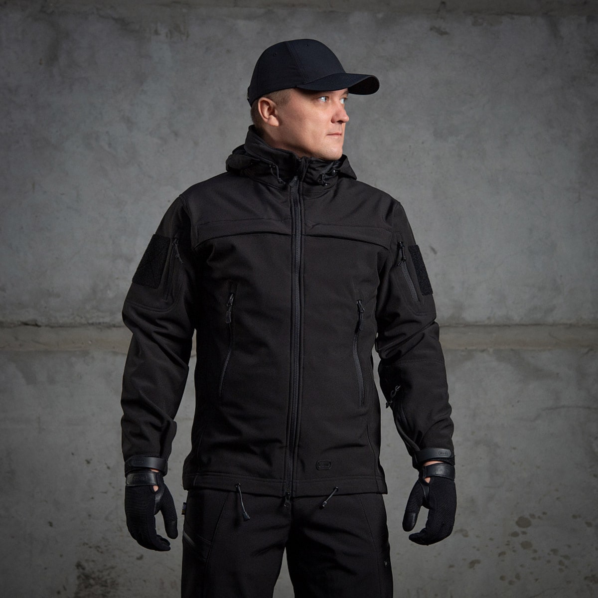 Kurtka M-Tac Softshell Police - Black