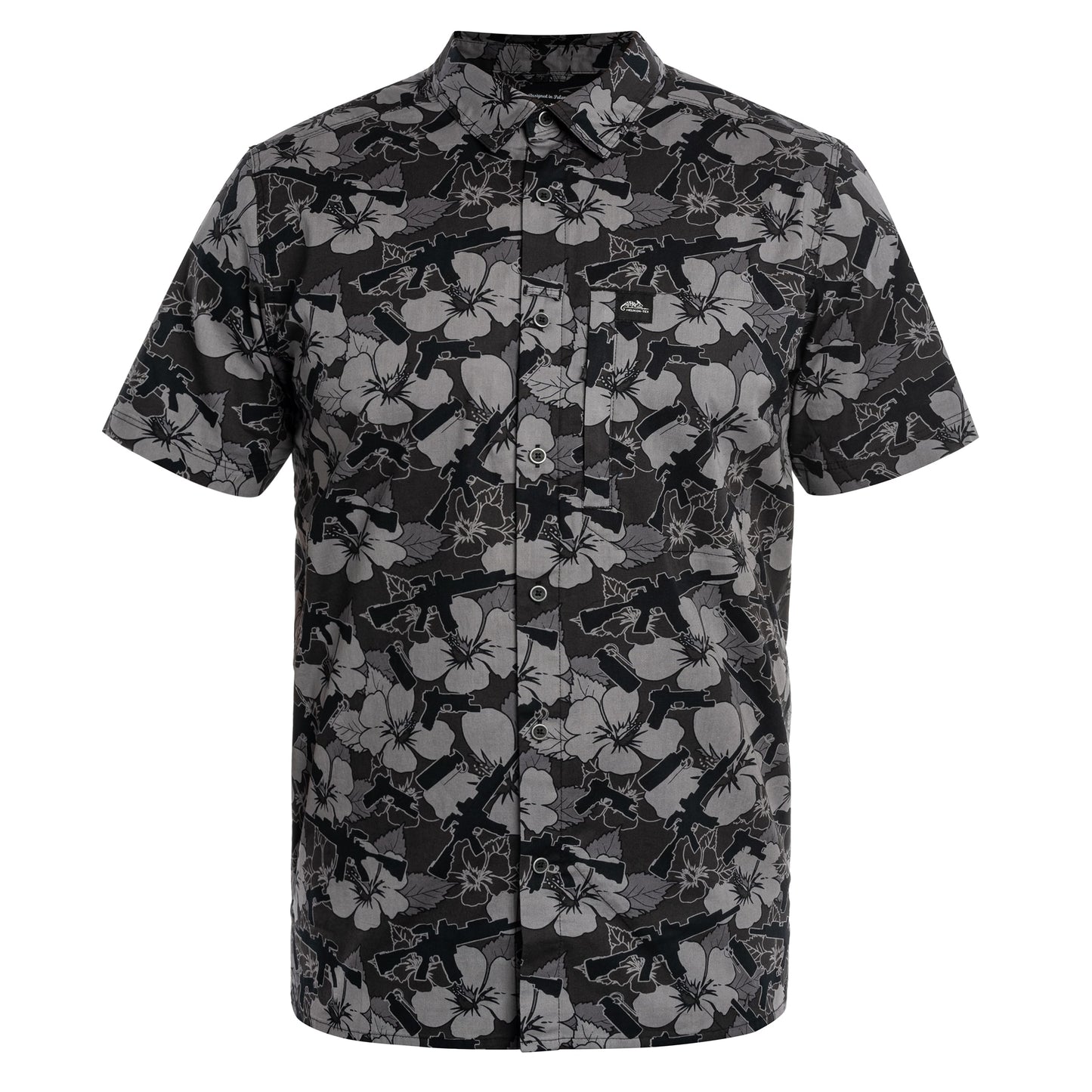 Koszula Helikon Tactical Hawaiian Short Sleeve - Dark Ops