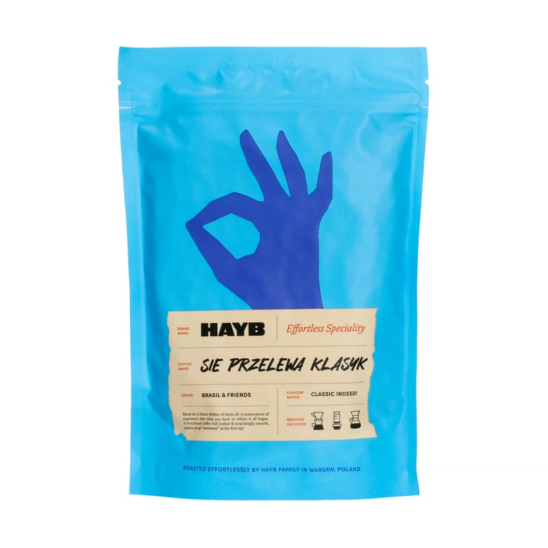 Kawa ziarnista HAYB Sie Przelewa Klasyk Filter Blend 250 g