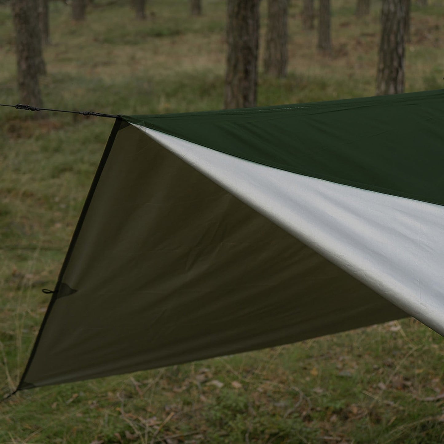 Płachta biwakowa TigerWood Termo Tarp 3 x 4 m - Green