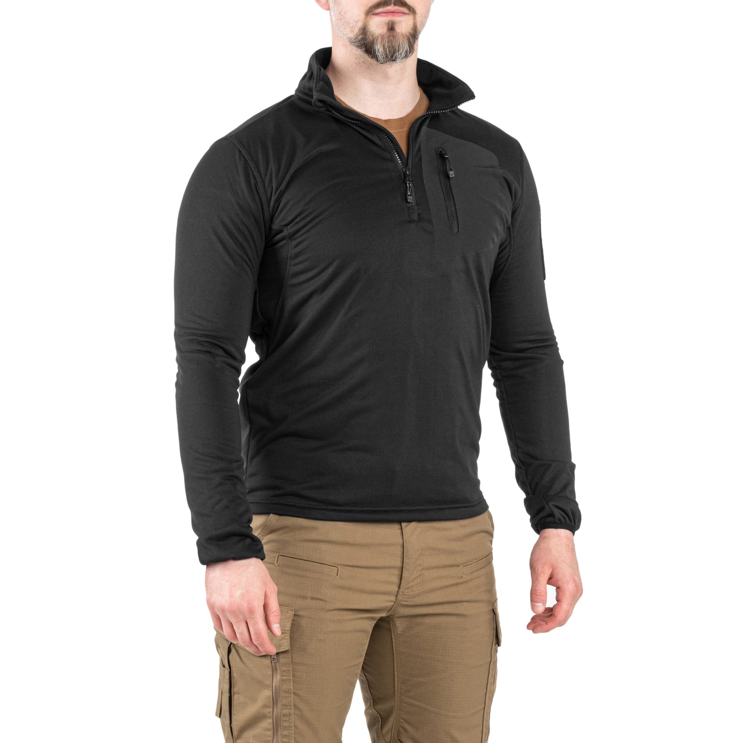 Polar Highlander Forces Tactical Hirta Fleece - Black