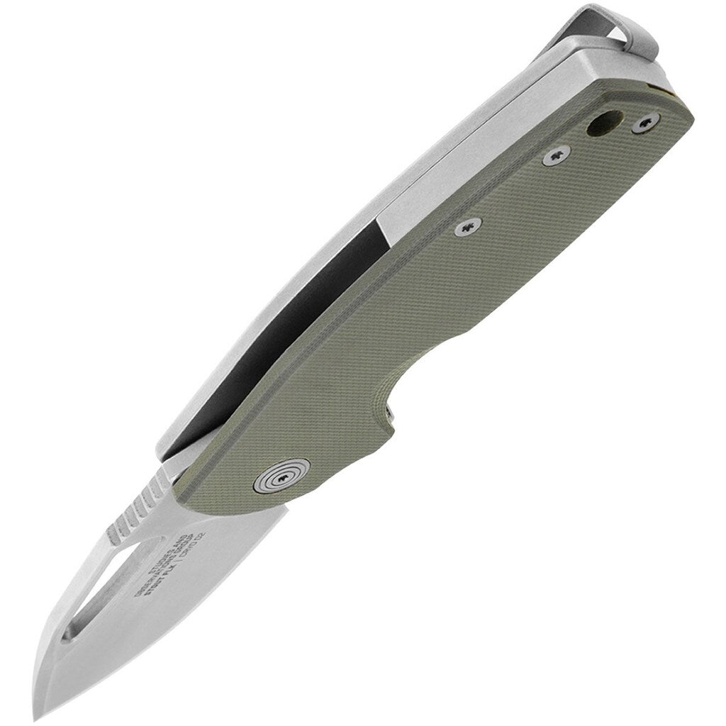 Nóż składany SOG Stout FLK - Olive Drab