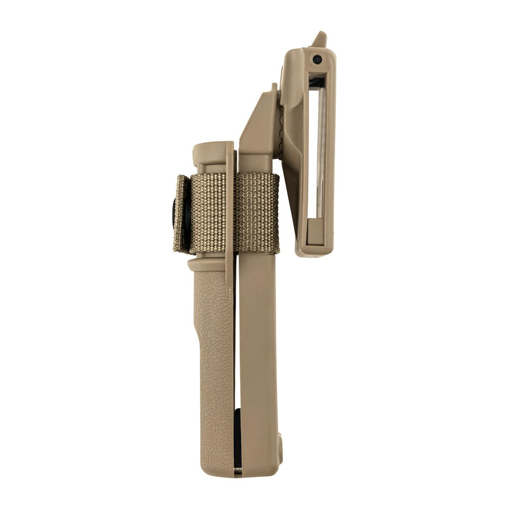 Pałka teleskopowa ESP Easy Lock Button Triangle End Ergonomic hartowana 20" - Khaki