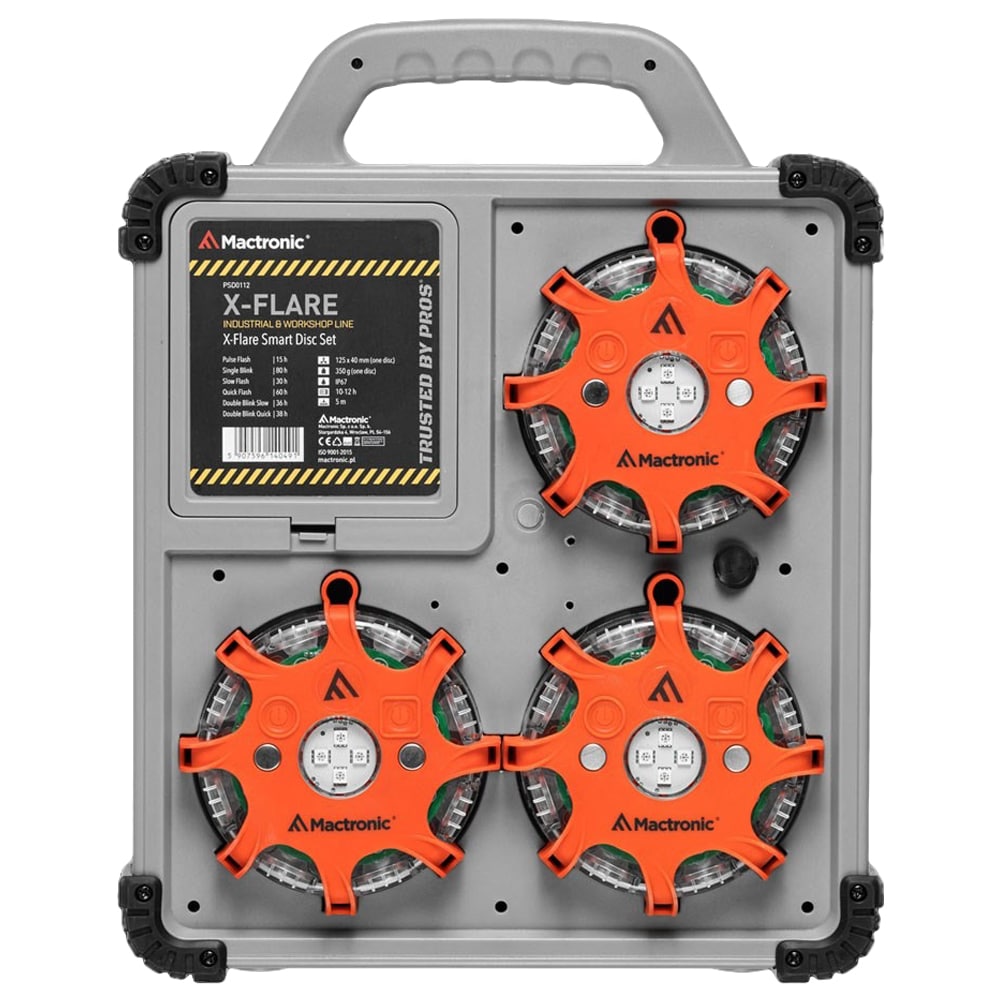 Dyski sygnalizacyjne Mactronic X-Flare - 6 szt.
