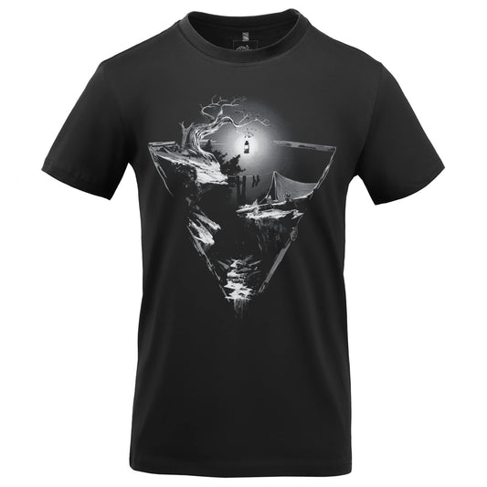Koszulka T-shirt Helikon Night Valley - Black