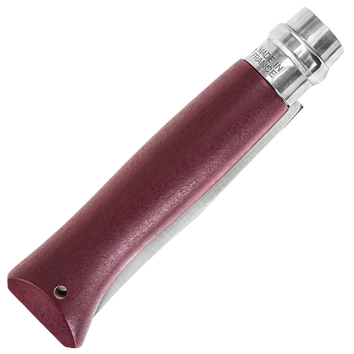 Nóż składany Opinel No.8 Colorama Inox - Burgundy