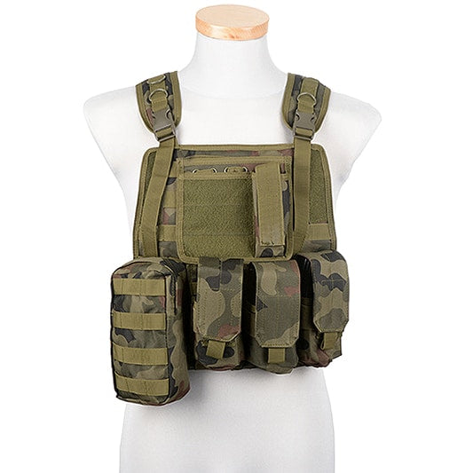 Kamizelka taktyczna GFC Tactical typu MBSS - wz.93 Pantera PL Woodland