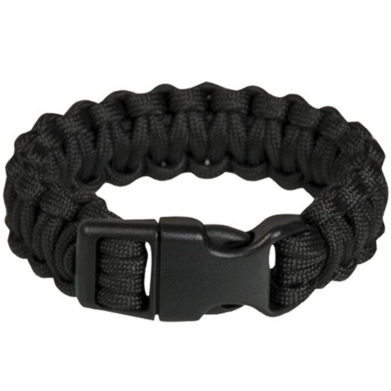 Bransoletka Paracord Mil-Tec klamra 22 mm - Black