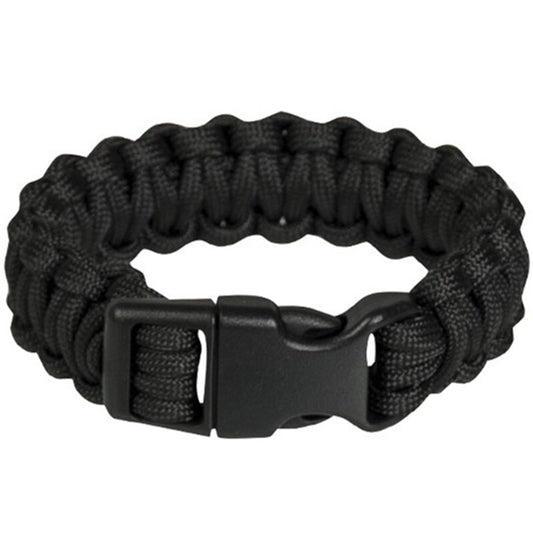 Bransoletka Paracord Mil-Tec klamra 22 mm - Black