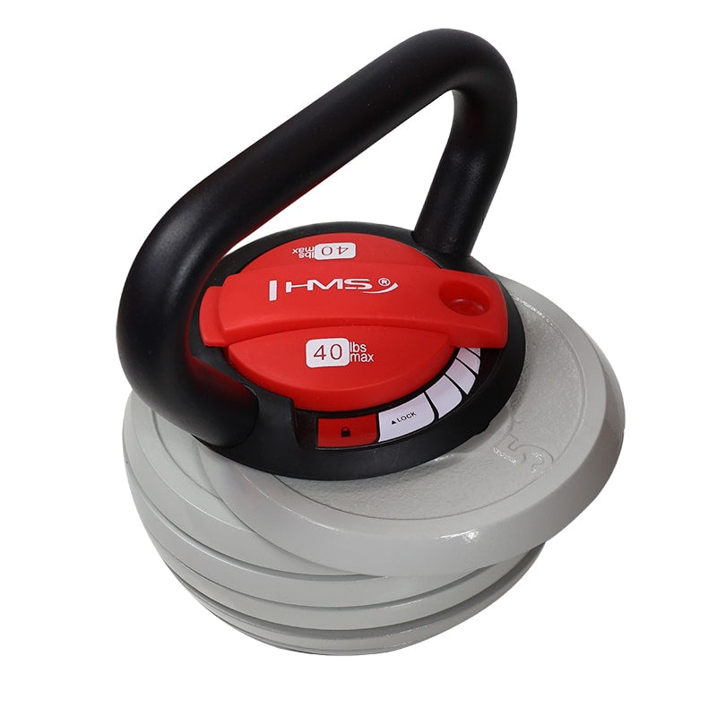 Kettlebell HMS z regulacją obciążenia KR40