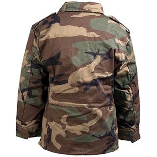 Kurtka dziecięca Mil-Tec US Style M65 - Woodland