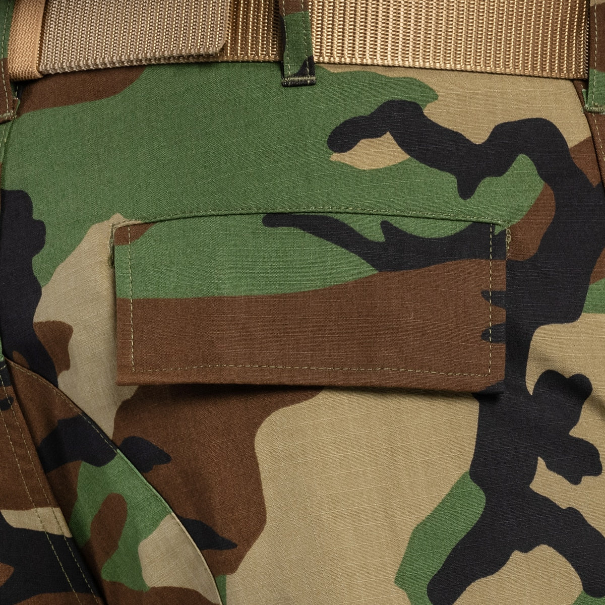 Szorty Helikon BDU PoliCotton Ripstop - US Woodland