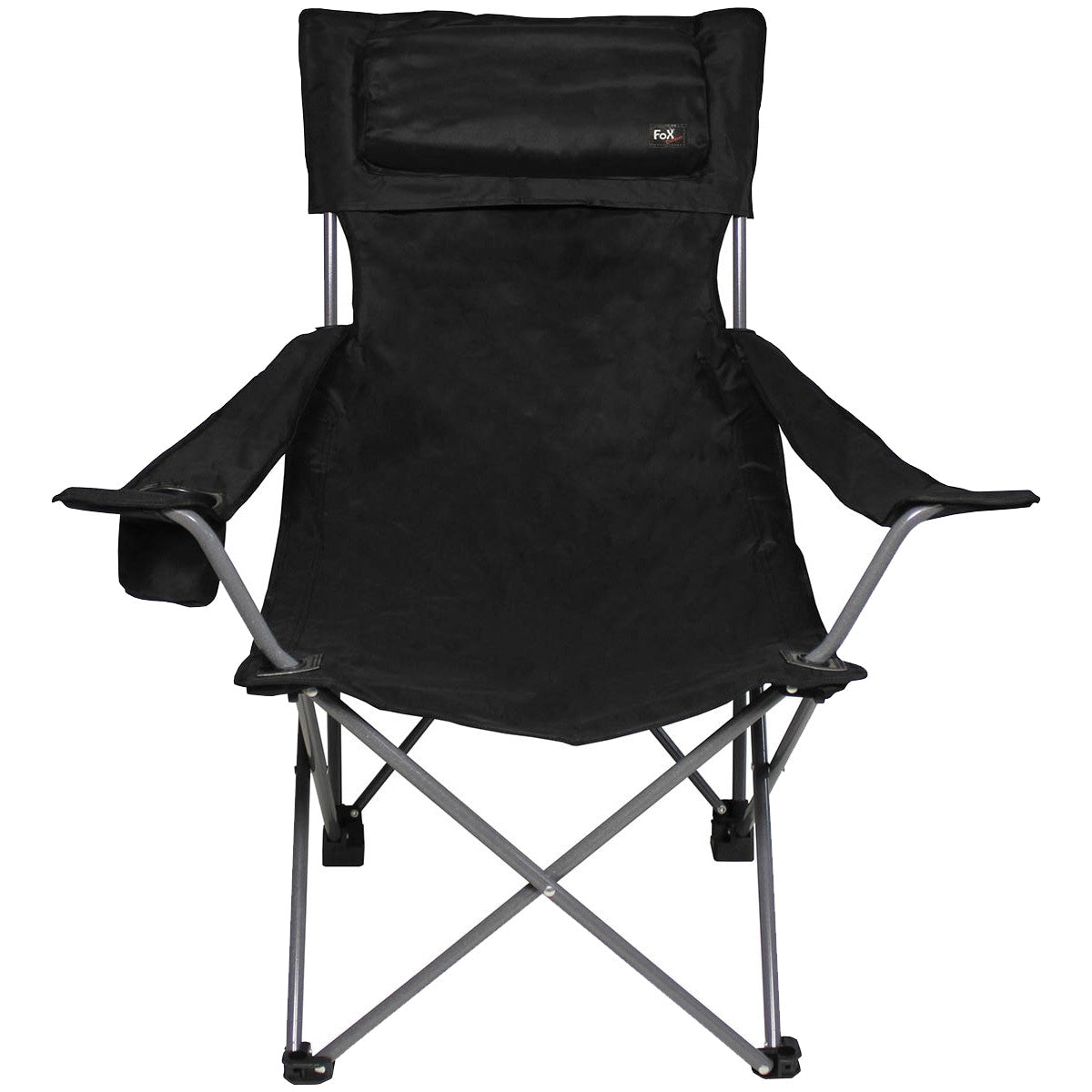 Krzesło turystyczne MFH Fox Outdoor Deluxe - Black