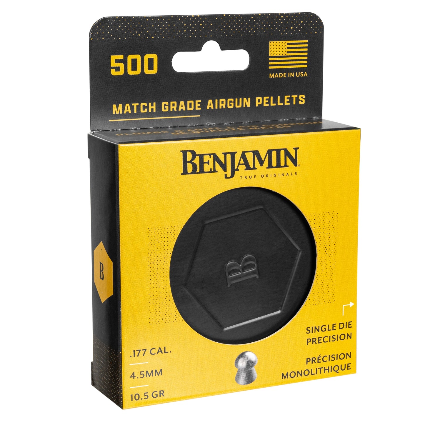 Śrut Benjamin Domed Single Die 4,5 mm 500 szt.