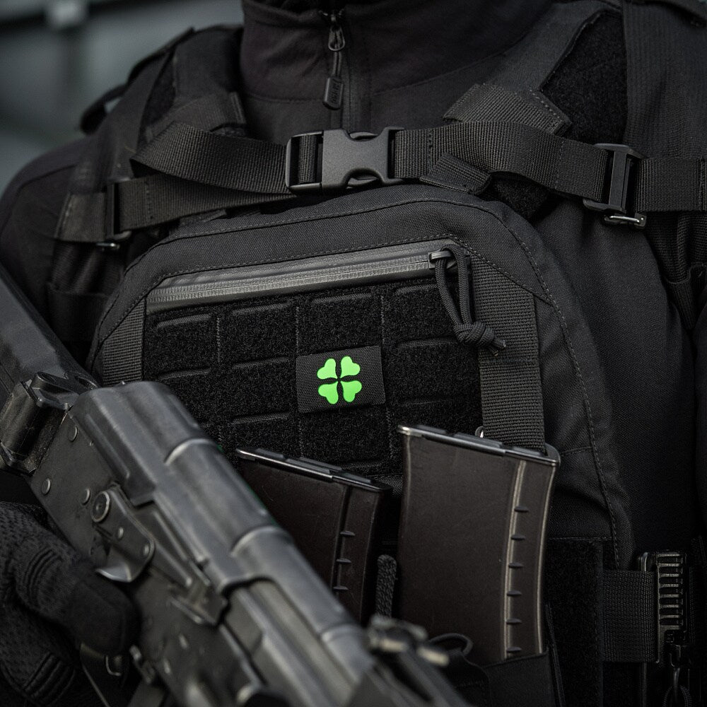 Naszywka M-Tac MOLLE Koniczyna - Black