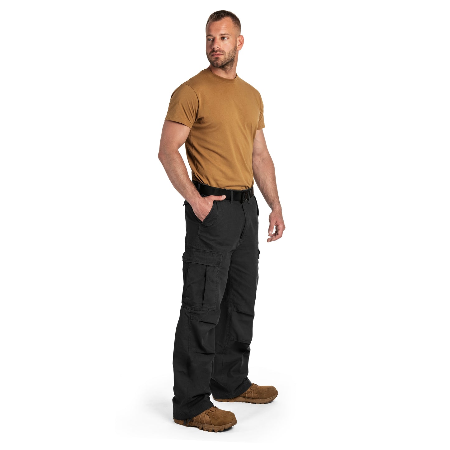 Spodnie wojskowe Brandit M65 Vintage - Black