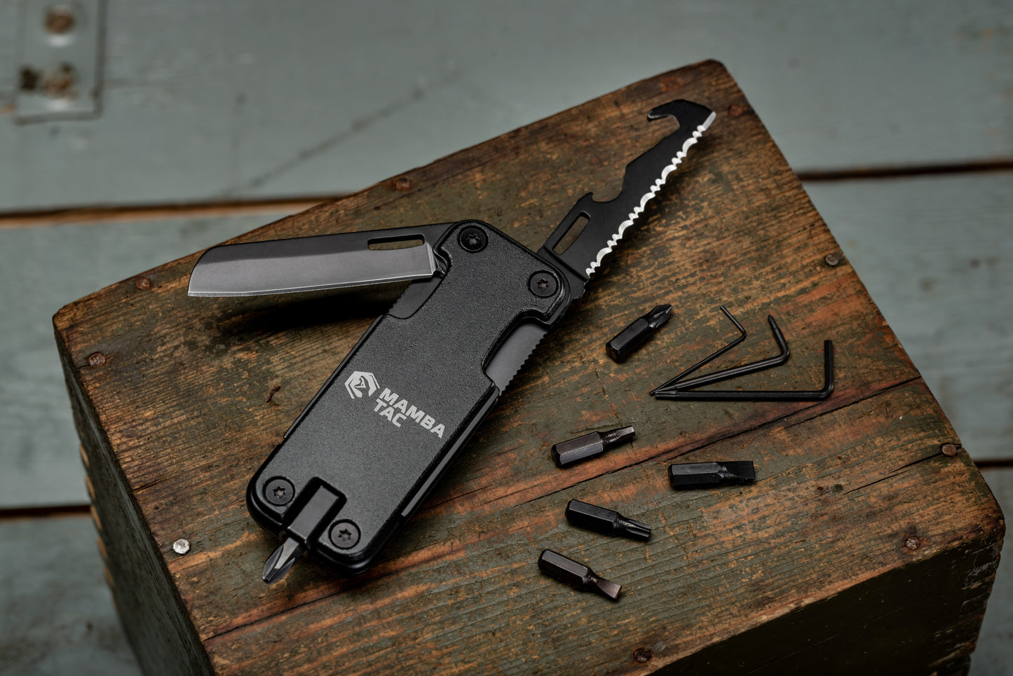Multitool Mamba Tac Ambi 14w1 - Black