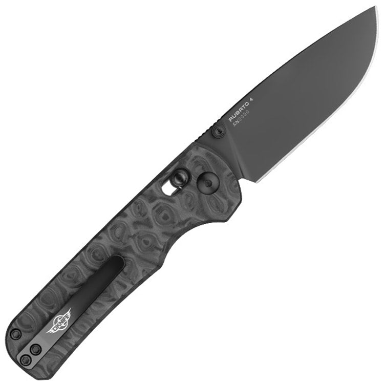 Nóż składany Oknife Rubato 4 Carbon Fiber Black - CPM-S35VN