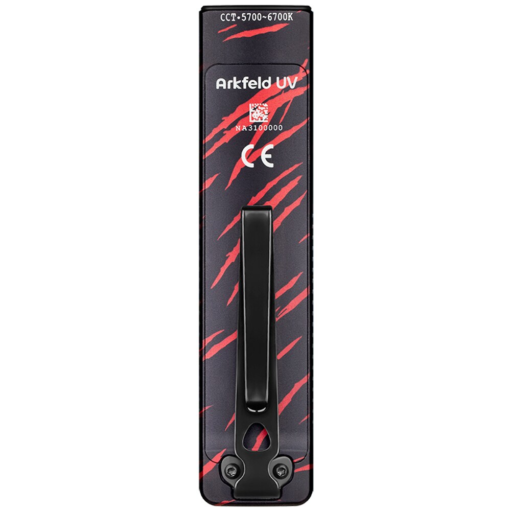 Latarka Olight Arkfeld UV Black Lava - 1000 lumenów