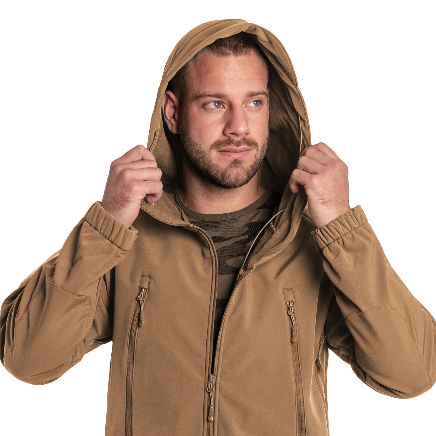 Kurtka Texar Softshell Falcon - Coyote