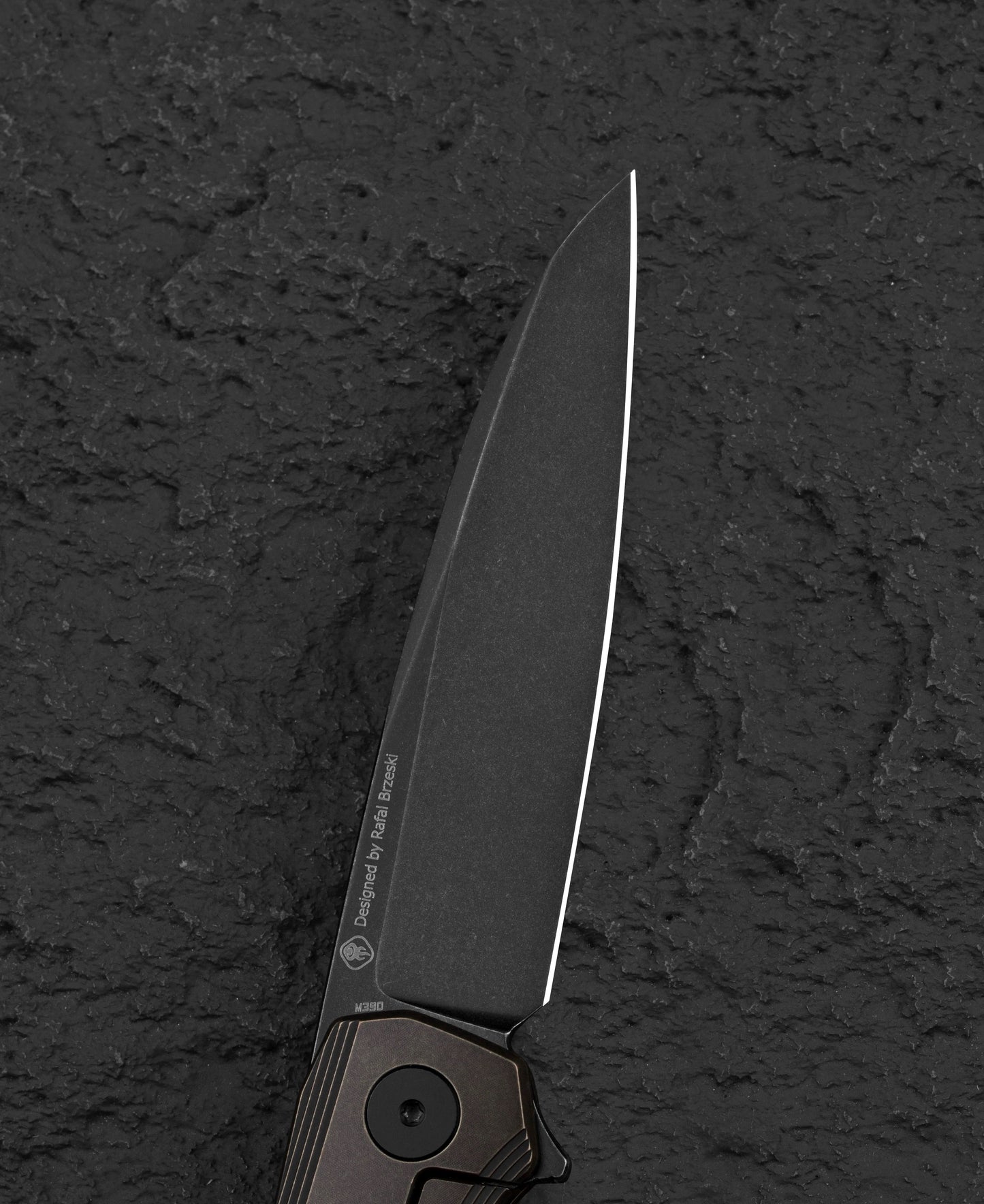 Nóż składany Bestech 9 - Black Stonewash/Black Bronze