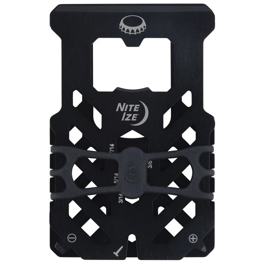 Multitool Nite Ize FinancialTool RFID Blocking Wallet - Czarny